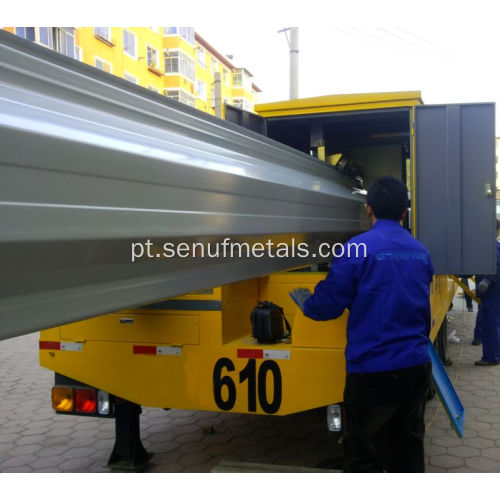 Máquina formadora de telhas de aço galvanizado para edifícios